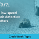 Why low-speed crash detection matters