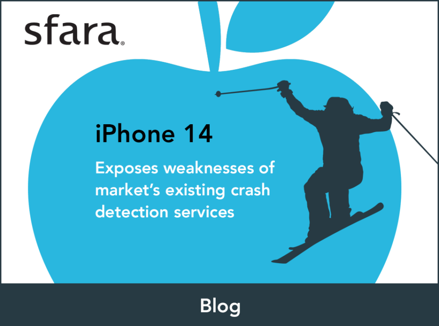 Apple’s iPhone 14 exposes weaknesses of market’s existing crash detection services (Sfara calls for the industry to act responsibly)